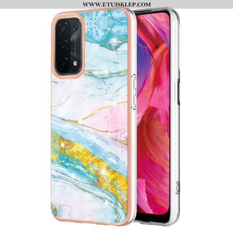 Etui do Oppo A54 5G / A74 5G Marmurowy Projekt